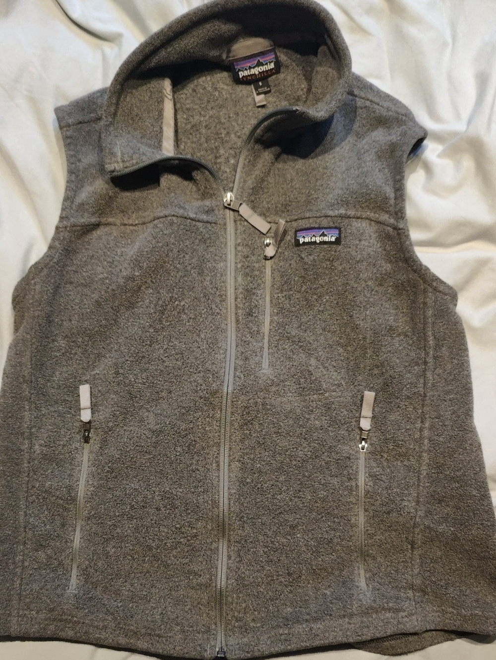 Patagonia Gray Fleece Vest